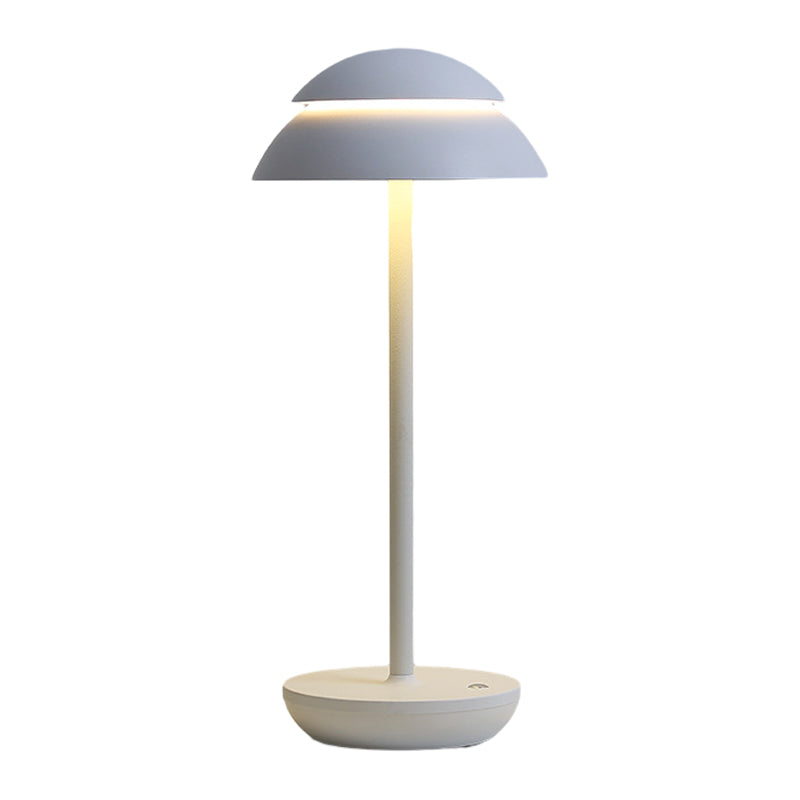 Lampes de table modernes à gradation continue USB, contrôle tactile champignon créatif