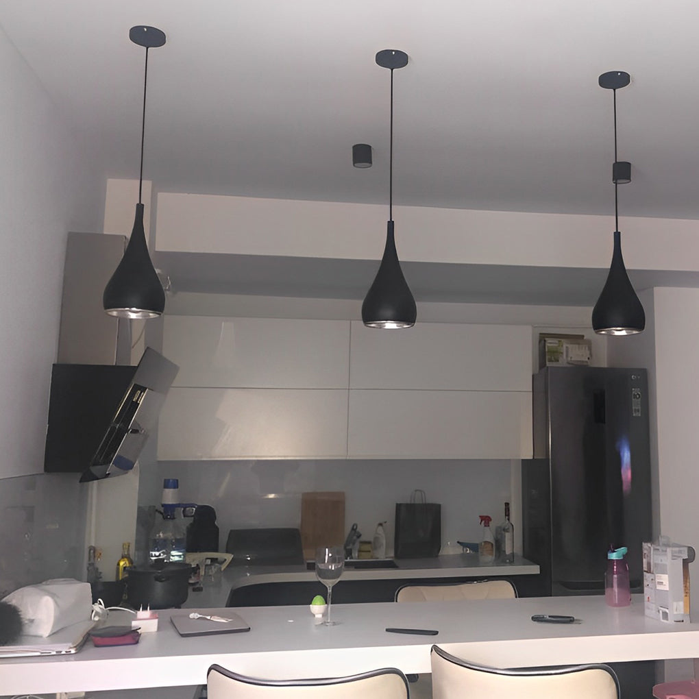 Minimalistische, kreative, postmoderne Kronleuchter-Pendelleuchte aus Aluminium
